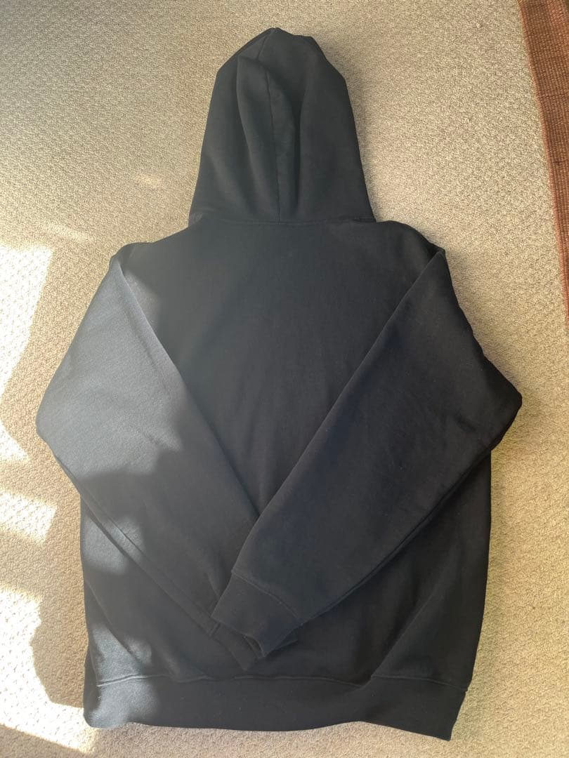 Dime フード付きパーカー ブラック