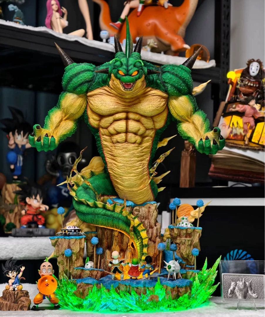 ドラゴンボール 神龍 ガレキ ガレージキット スタチュー X④