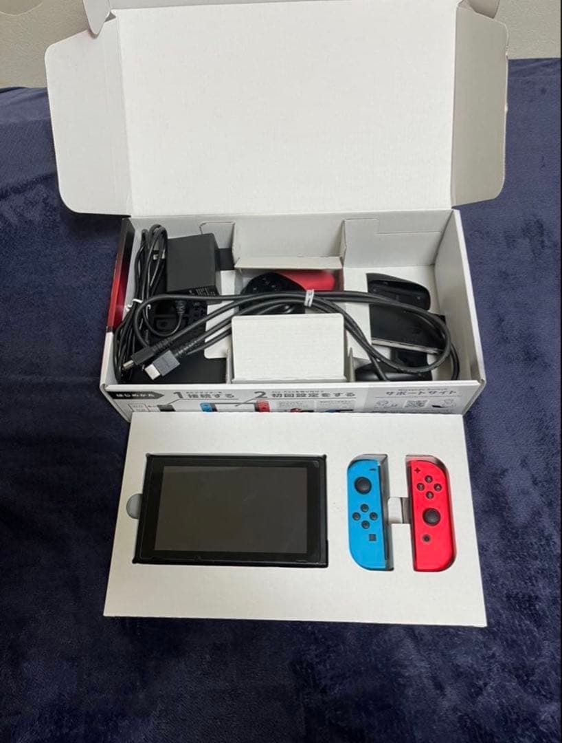 Nintendo Switch 本体 赤/青 Joy-Con付き　プロコン付