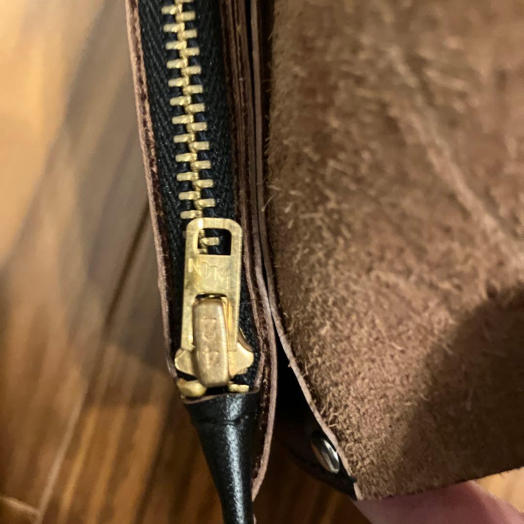 aaadaaミドルトラッカーウォレット　ロウ付けチェーン　ヴィンテージタロン