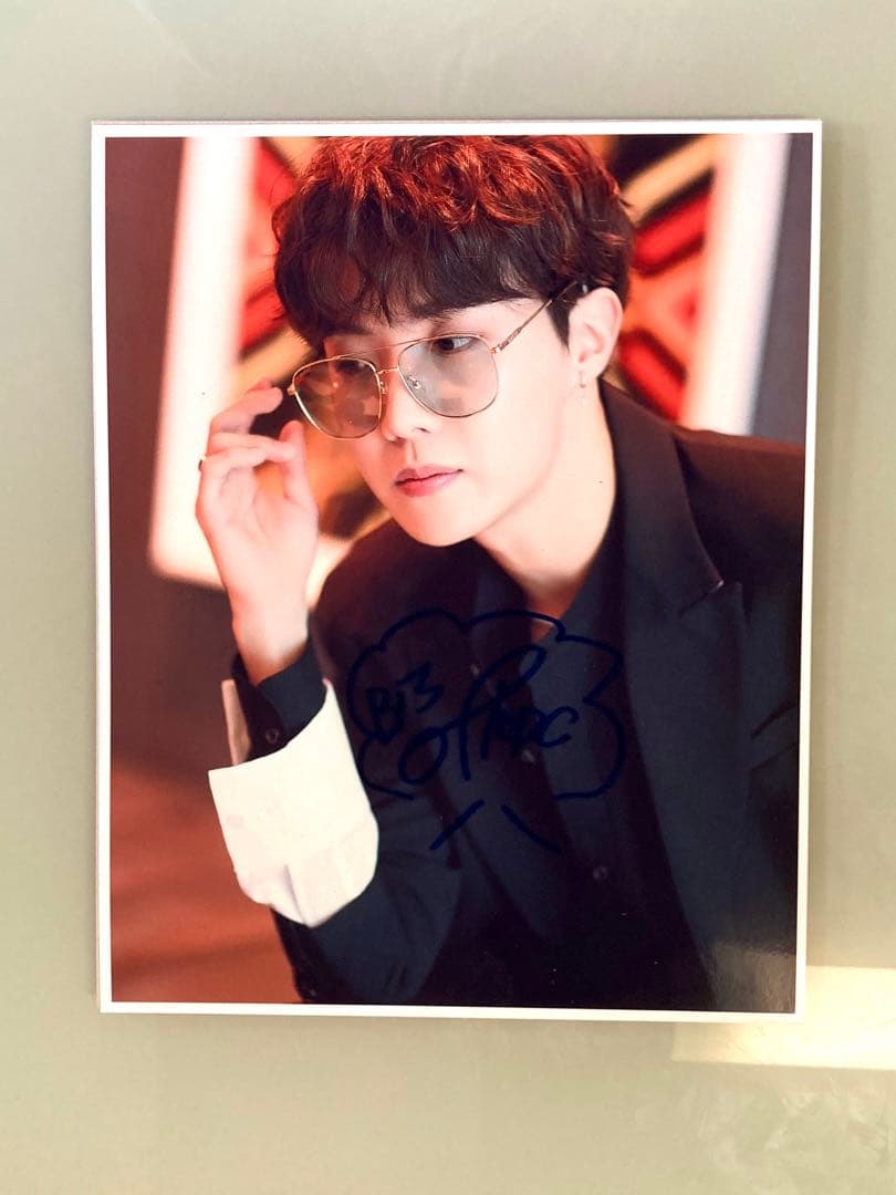 J-HOPE直筆サイン入り超 特大写真…ジェイホープ…BTS…防弾少年団…3
