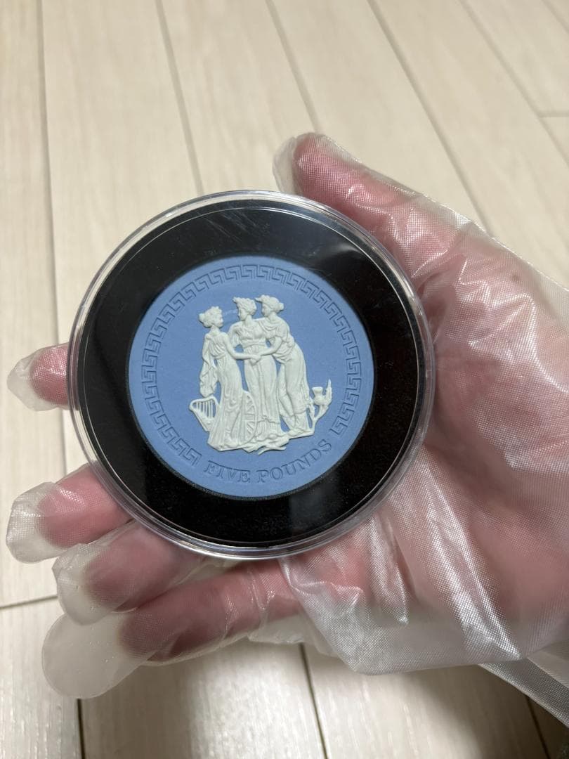 ウエッジウッド 三美神(スリーグレイセス)2018トリスタンダクーニャ コイン