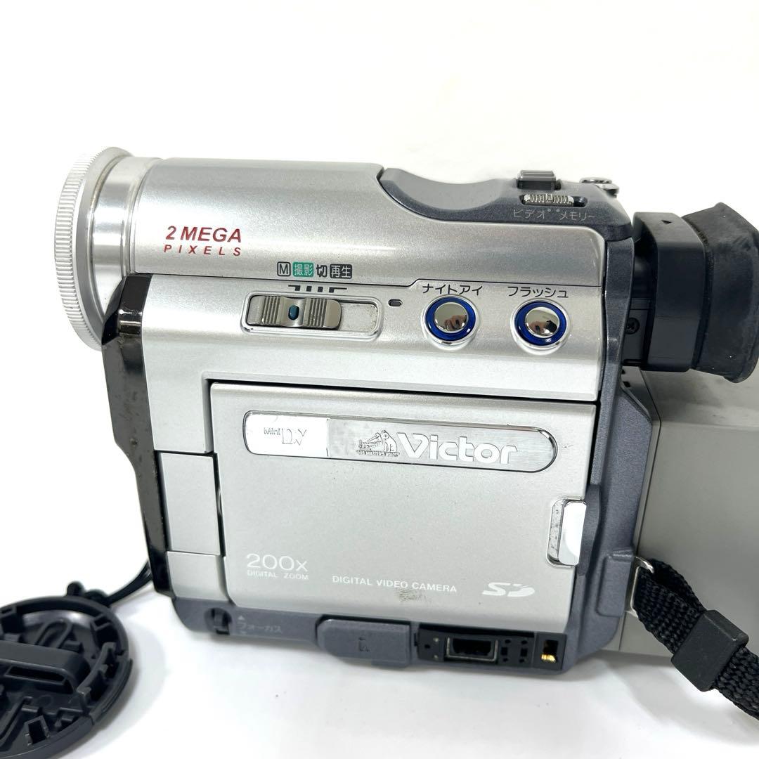 ジャンク】Victor GR-DZ7 液晶付きデジタルビデオカメラ - メルカリ