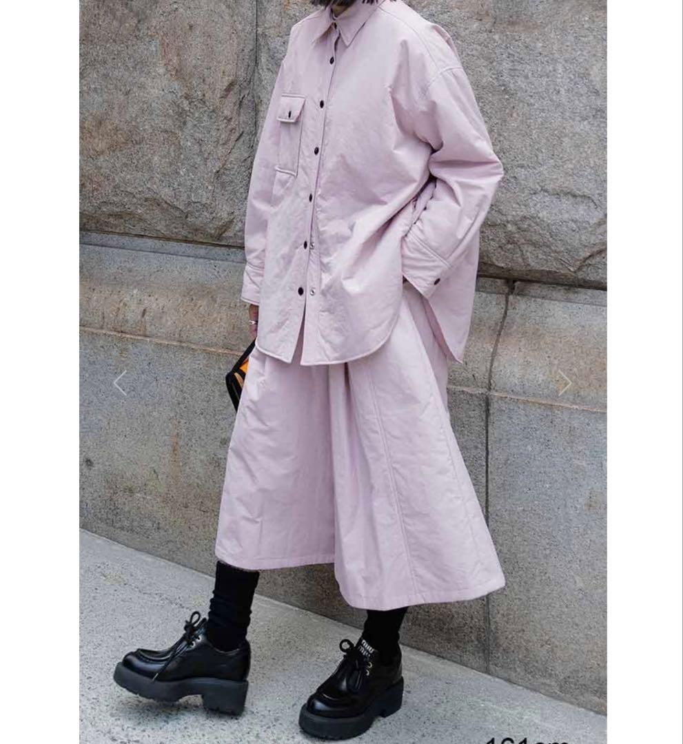 MACHATT 25AW パファーキュロットパンツ ピンク