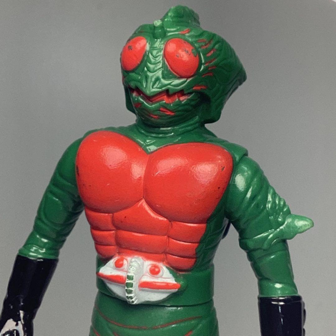 1989 JAPAN 硬質ソフビ 仮面ライダーアマゾン - メルカリ