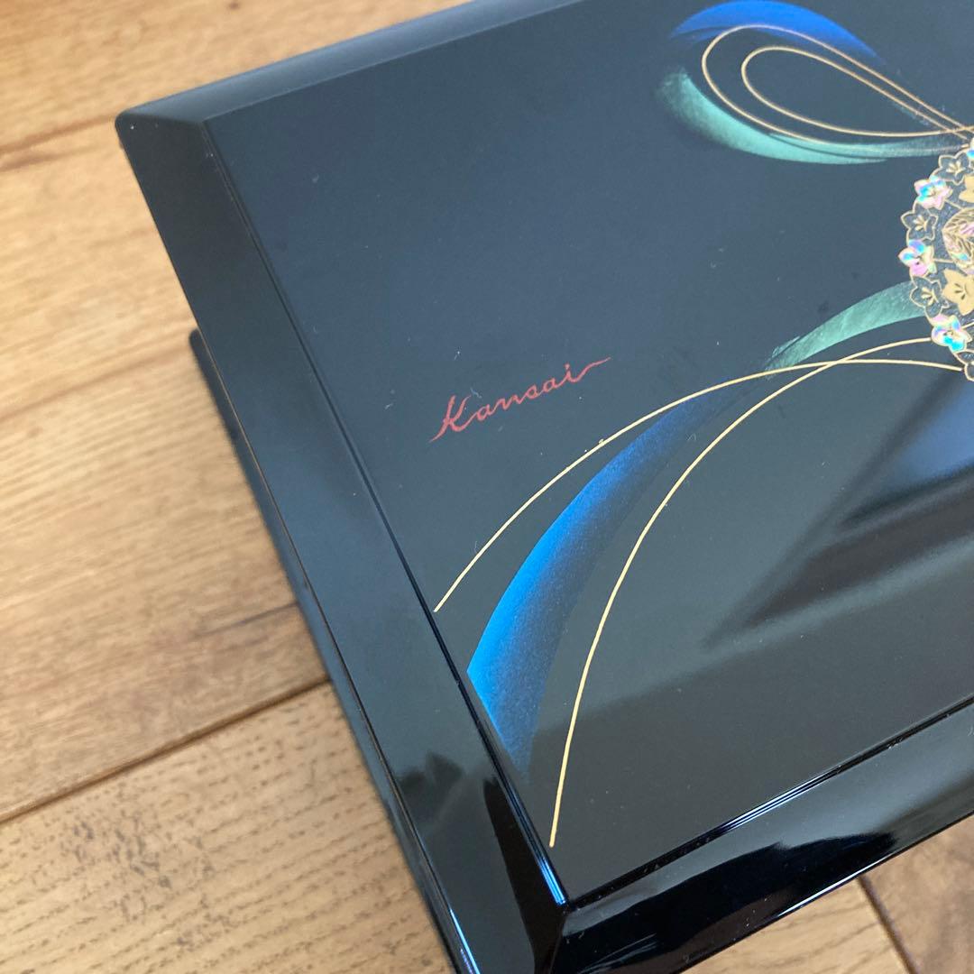 ミタニ 漆器 KANSAI 山本寛斎 オルゴール ジュエリーボックス 宝石箱