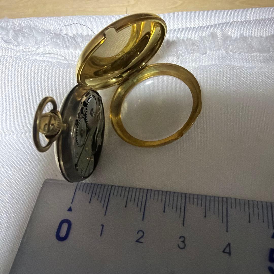 オリエントスター 懐中時計 18K 金無垢 18g アンティーク 手巻き