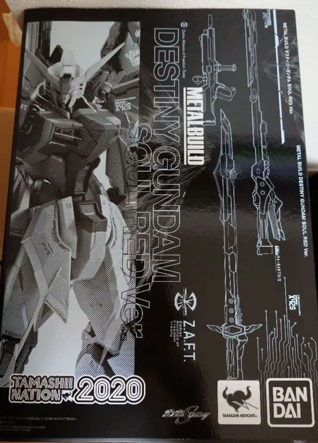 【未開封】メタルビルド デスティニーガンダム SOUL RED Ver.