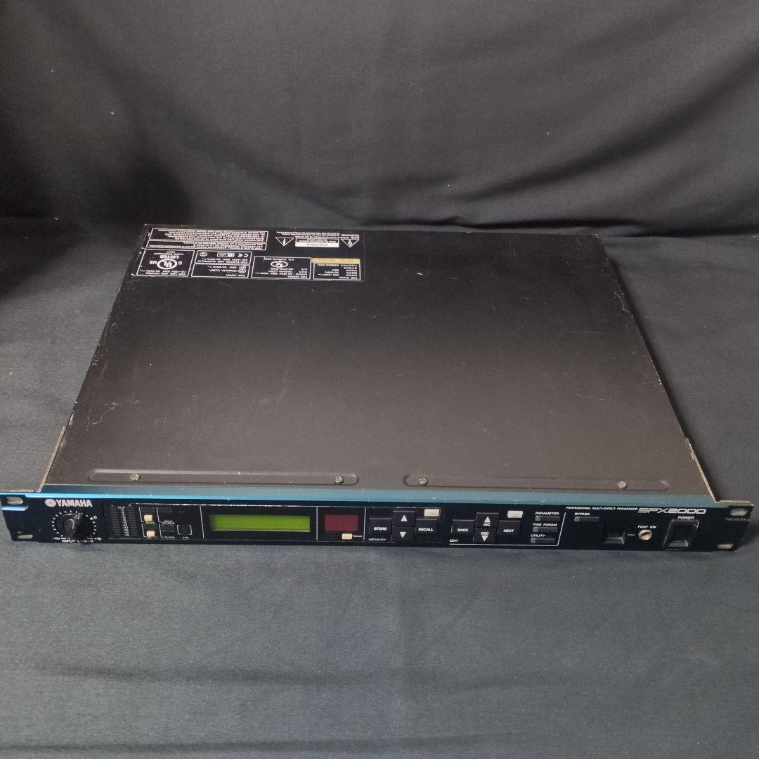 YAMAHA SPX2000 マルチエフェクター ラック型 通電不可 YAMAHA SPX2000 マルチエフェクター ラック型 通電不可