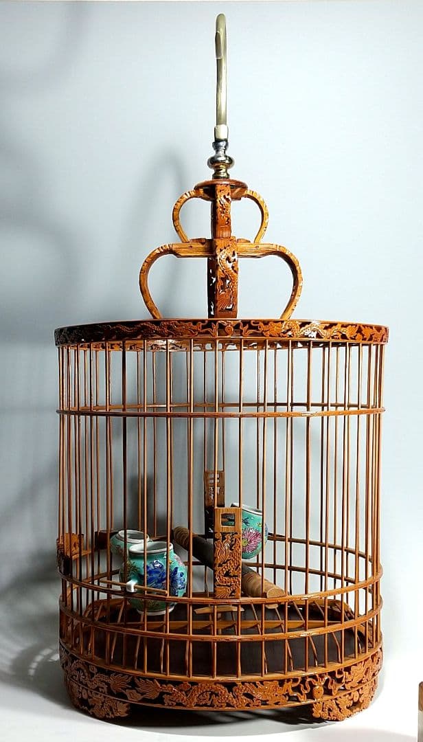 アンティーク！滅多に見ない鳥カゴ！！