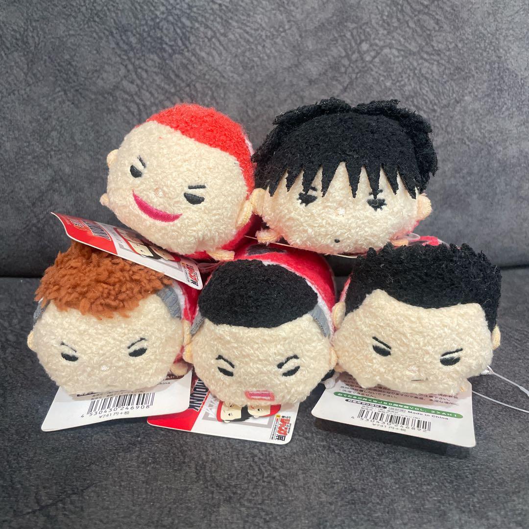 スラムダンク お手玉 おてだま ぬいぐるみ5体セット ジャンプ展 - メルカリ