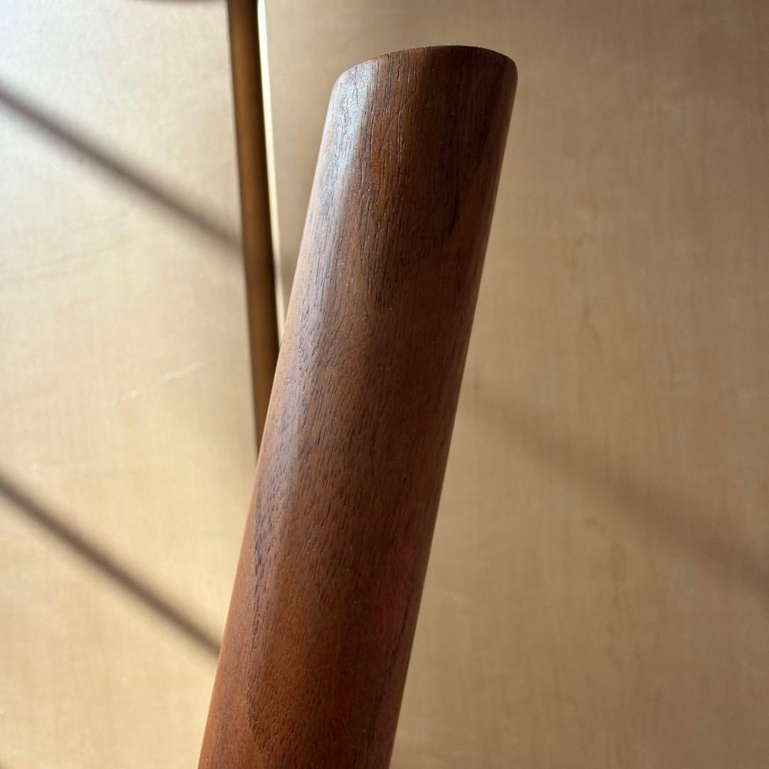 ナガノインテリア オレンジ コッぺ キッチン スツール 木製