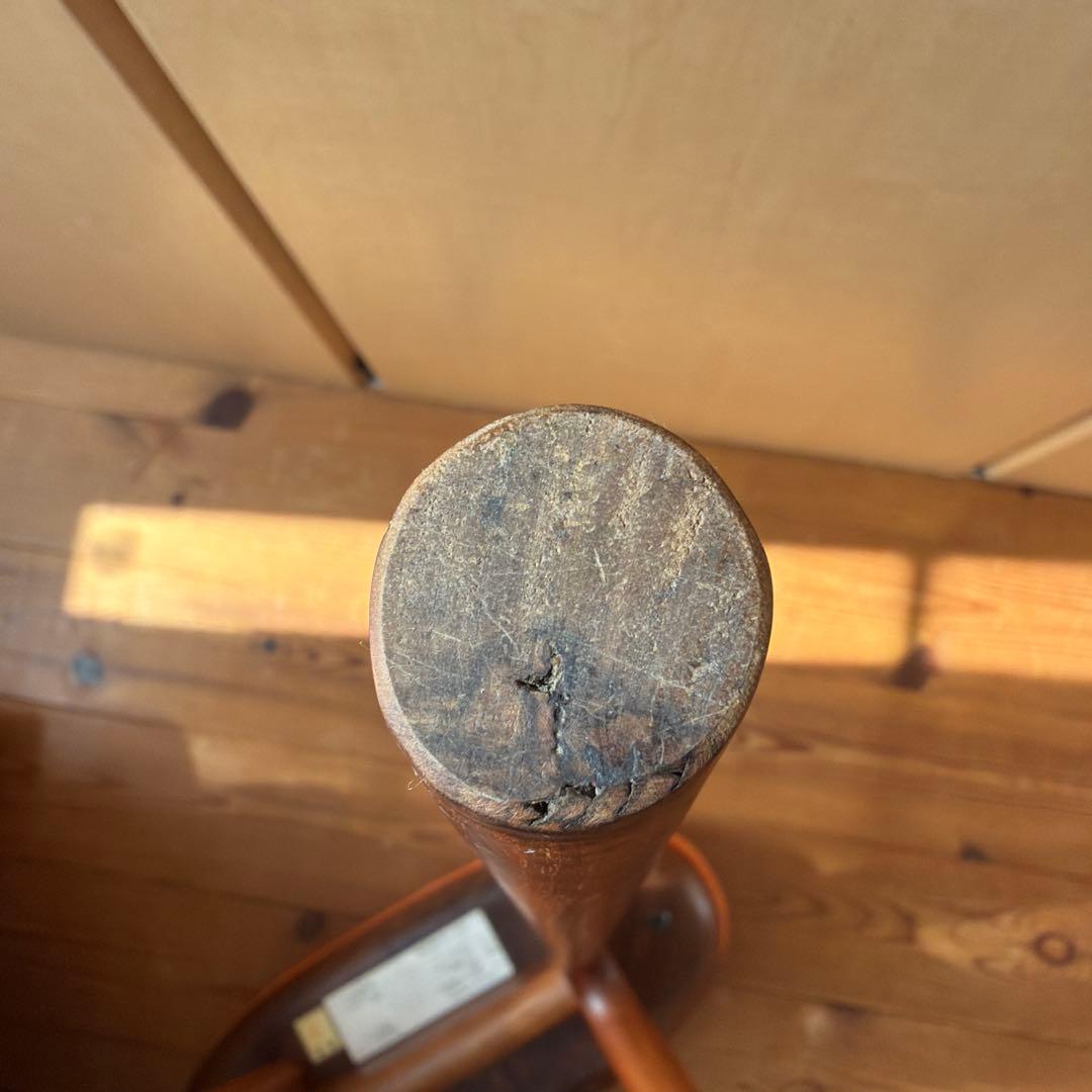 ナガノインテリア オレンジ コッぺ キッチン スツール 木製