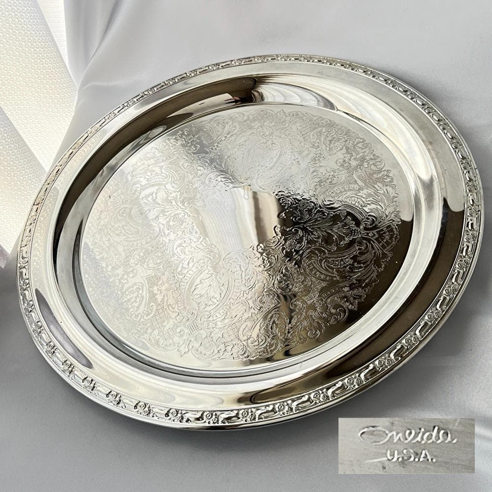 Oneida】 パンチボウル / パンチカップ10個 / トレー 巨大！！