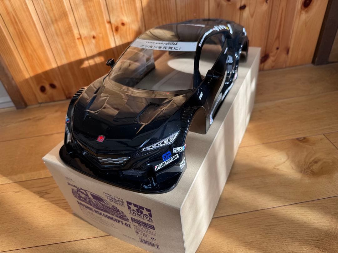 タミヤ レイブリックNSXコンセプトGT/スペアボディ完成品/未走行