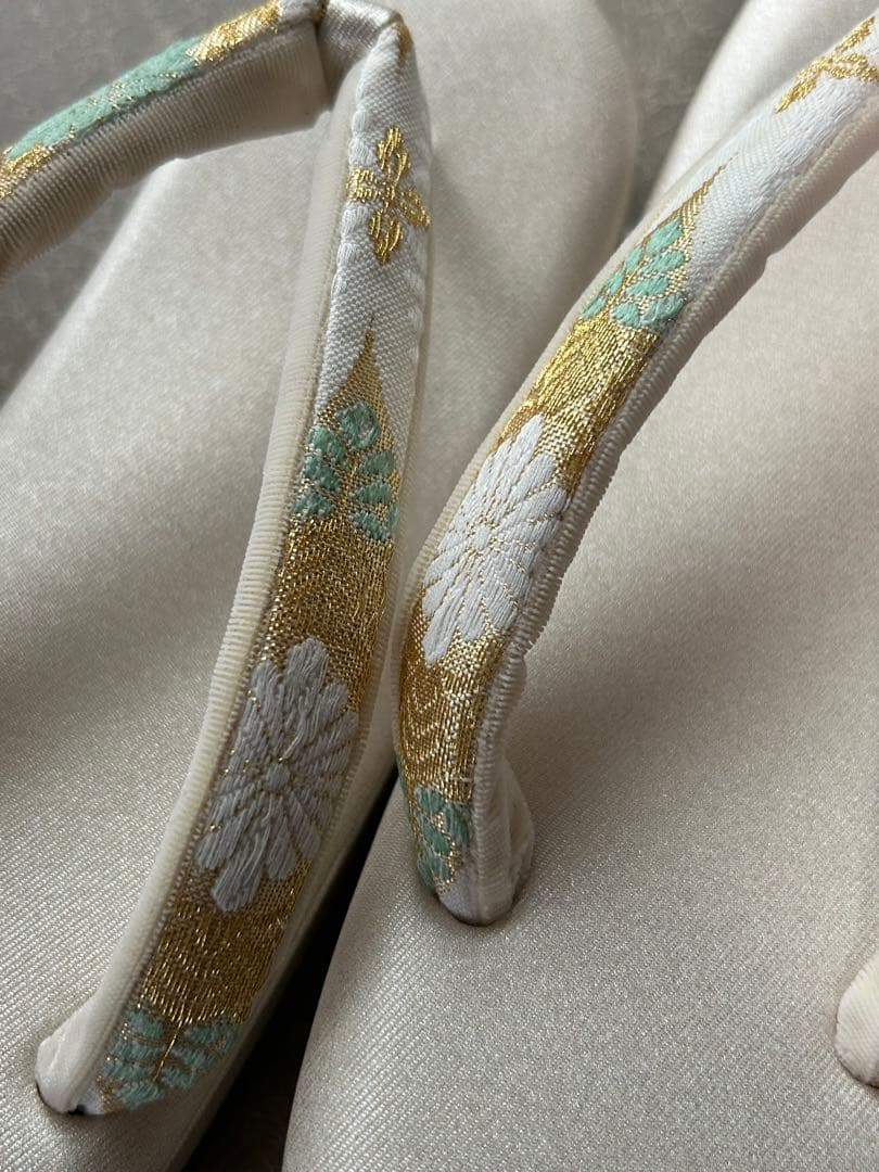 美品 草履バッグ 沙織 Ｌサイズ 足袋付