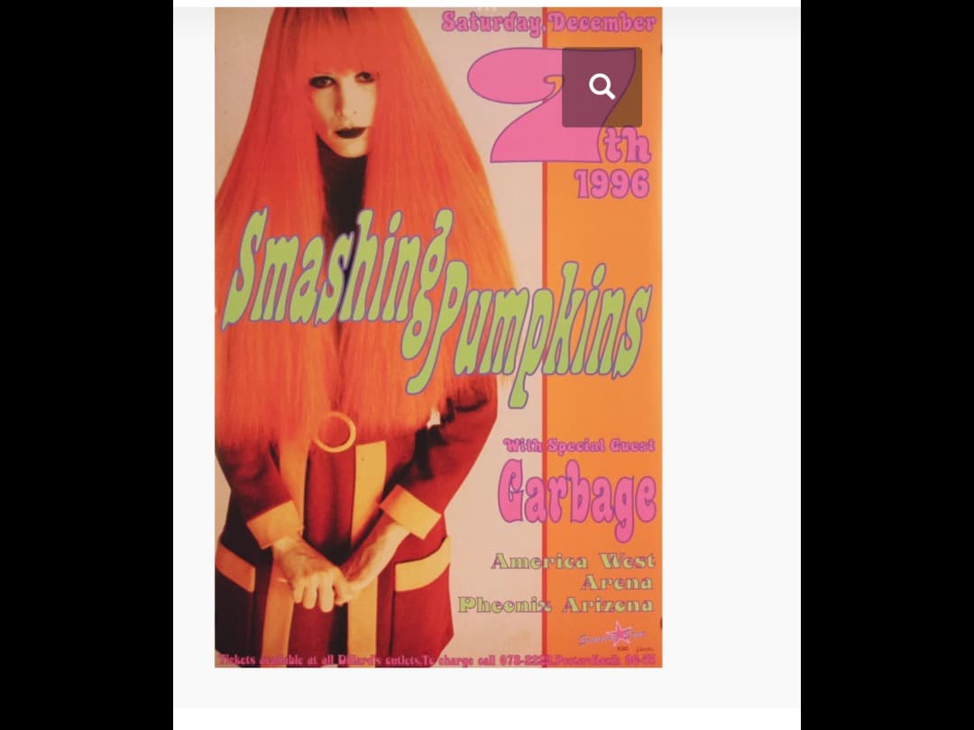 【最終案内】KOZIK SmashingPumpkins ヴィンテージ ポスター