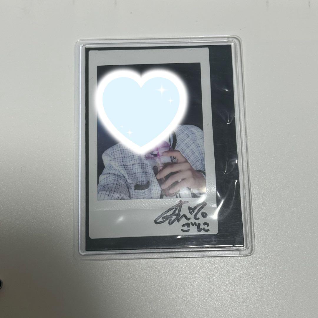 TIOT ホンゴ二　サインポラロイド　チェキ