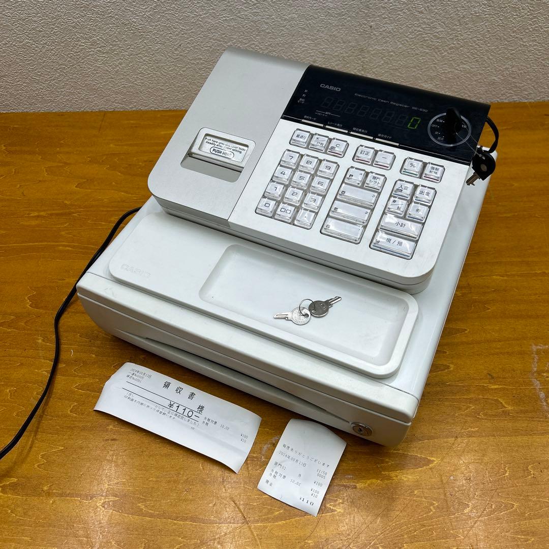 Amazon.co.jp: カシオ レジスター 8部門 小型ドロア SE-S30-BK