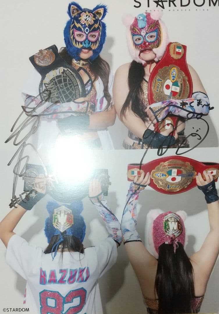 FWC Wベルトポートレート2種セット 直筆サイン