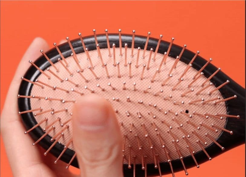 SHARR ブラシ 黒/オレンジ｜毎日欠かさず行ってるケアのグッズに, 韓国から