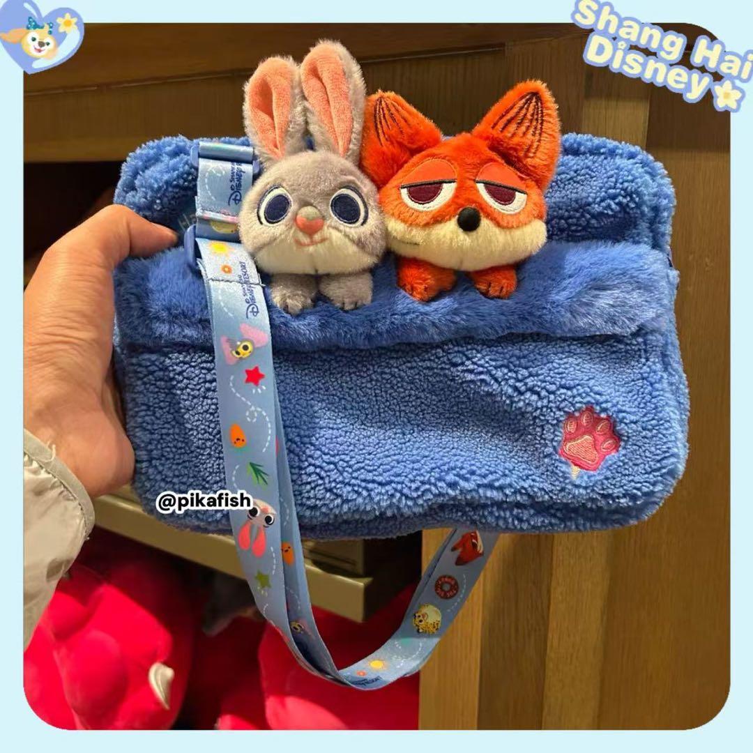 ☆正規品】ニック ジュディ ズートピア ショルダーバッグ 上海