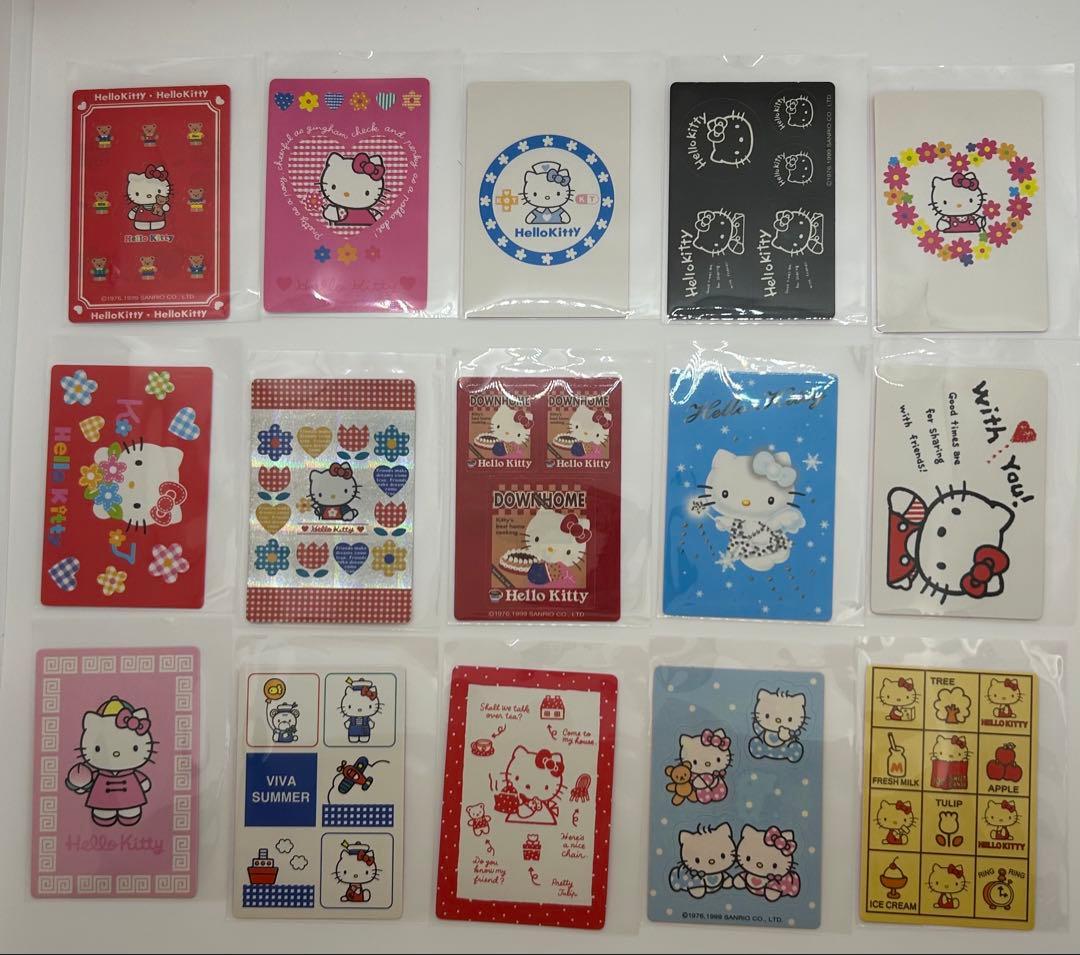 サンリオ⭐︎ハローキティ1999年コレクターズカード第1弾全150種