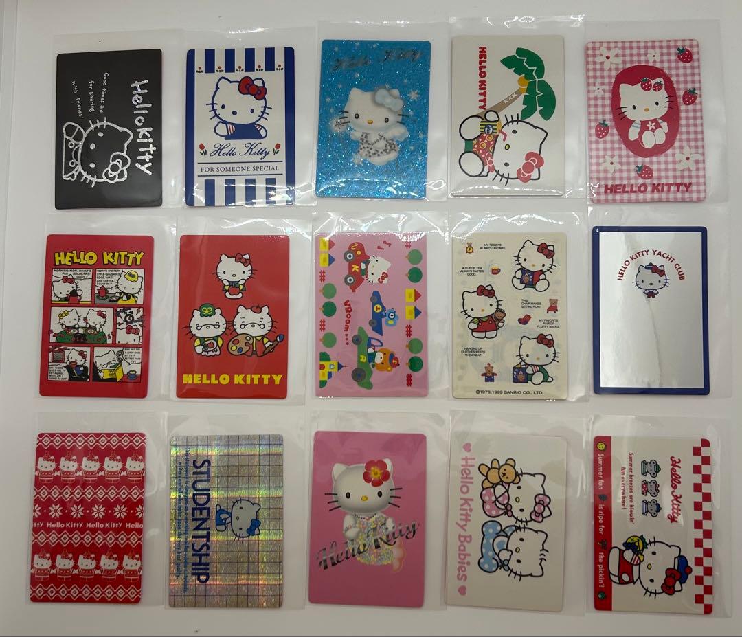 サンリオ⭐︎ハローキティ1999年コレクターズカード第1弾全150種