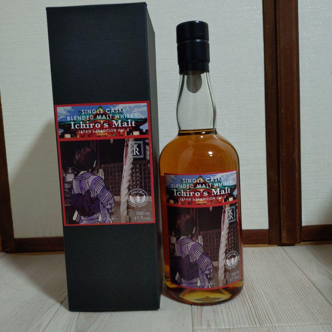 イチローズブレンデッドモルト シングルカスク57%700ml イチローズシングルカスク ブレンデッドモルト Japan's Tradition Vol
