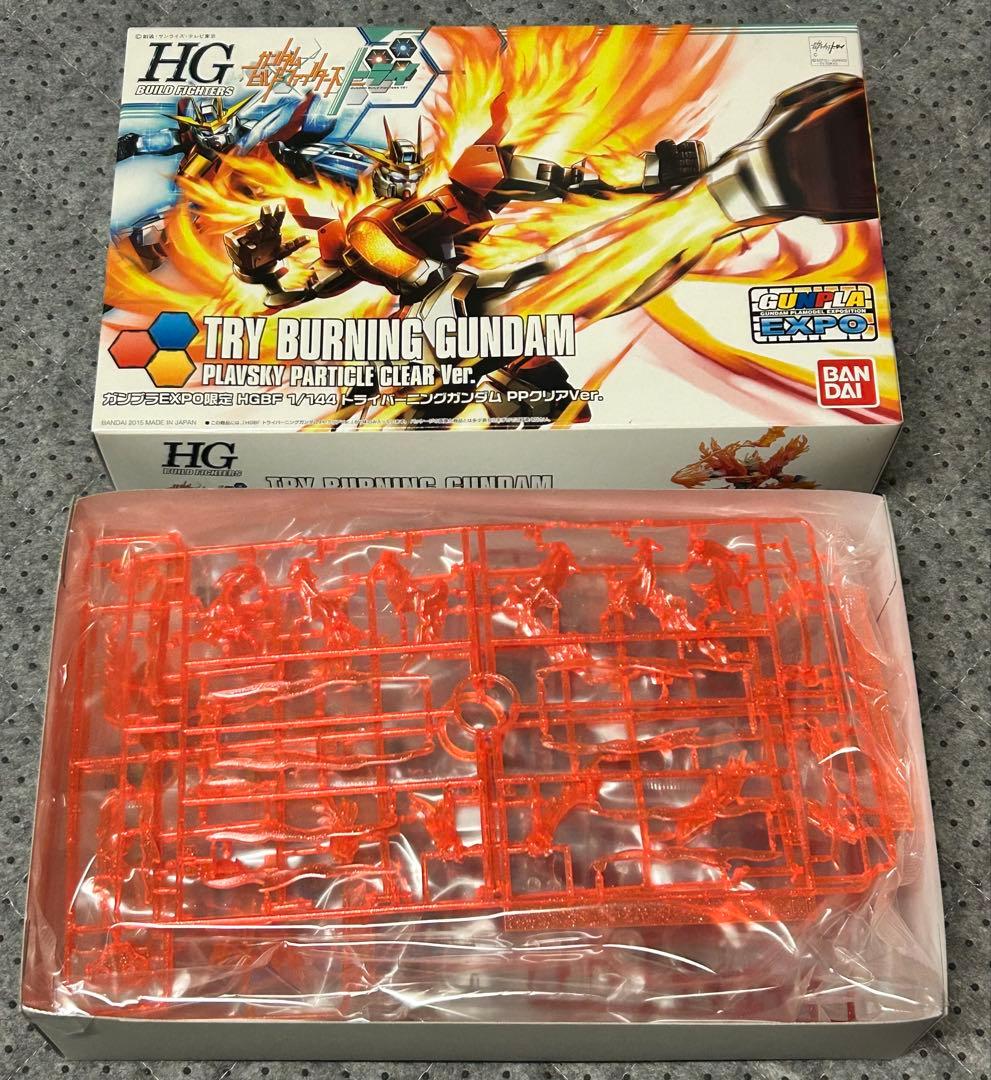 ガンプラ 1/144 TRY BURNING GUNDAM 他 3点セット