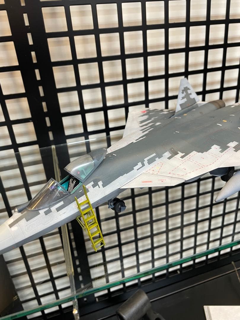 完成塗装品】1/48 ズベズダ Su-57 フェロン