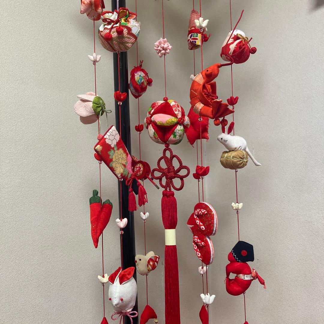 601 ハワイラブ　吊るし雛　吊るし飾り