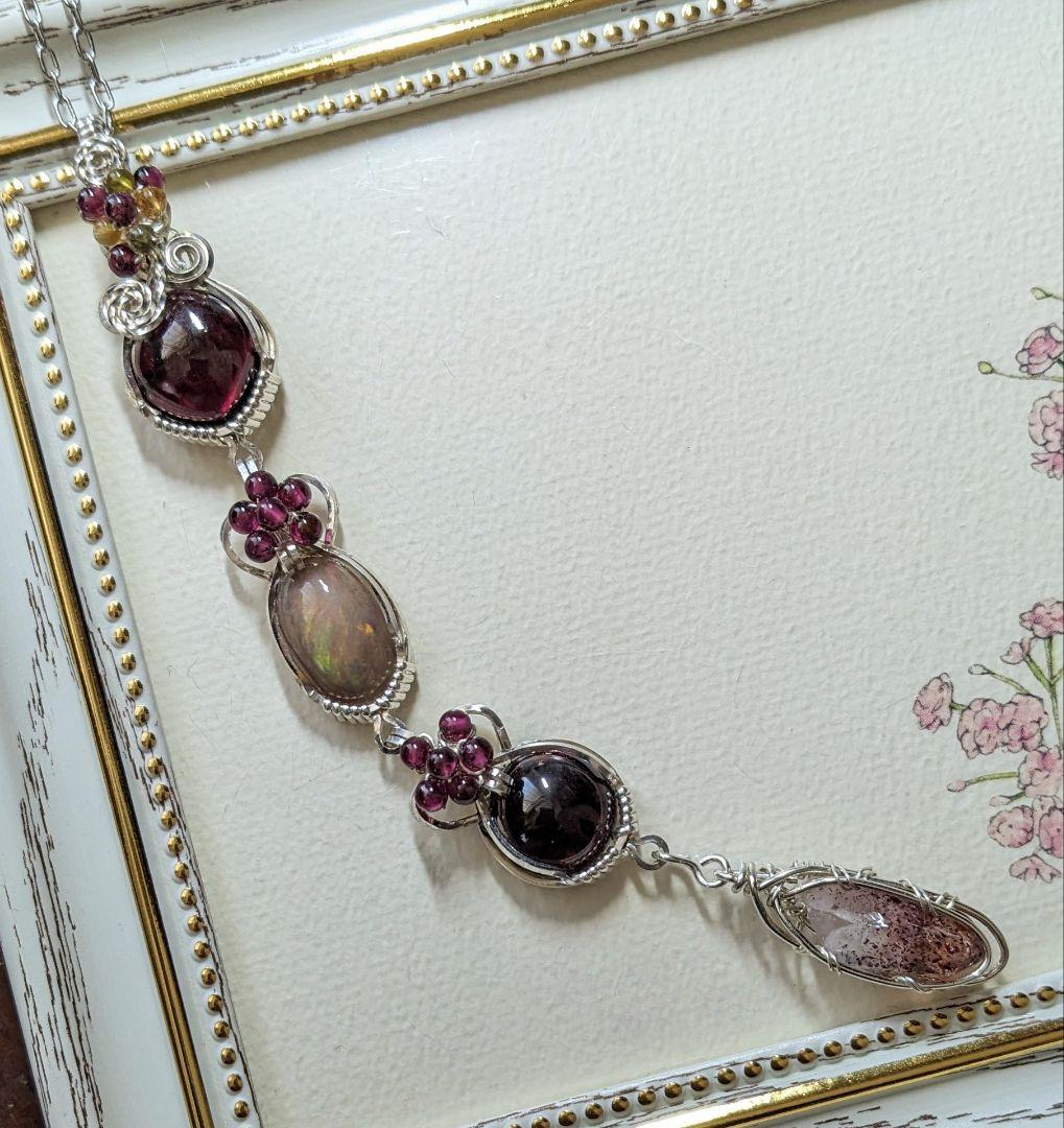 専用】サービス品K14gfマラカイト❅ワイヤーアートペンダントトップ他1点☆