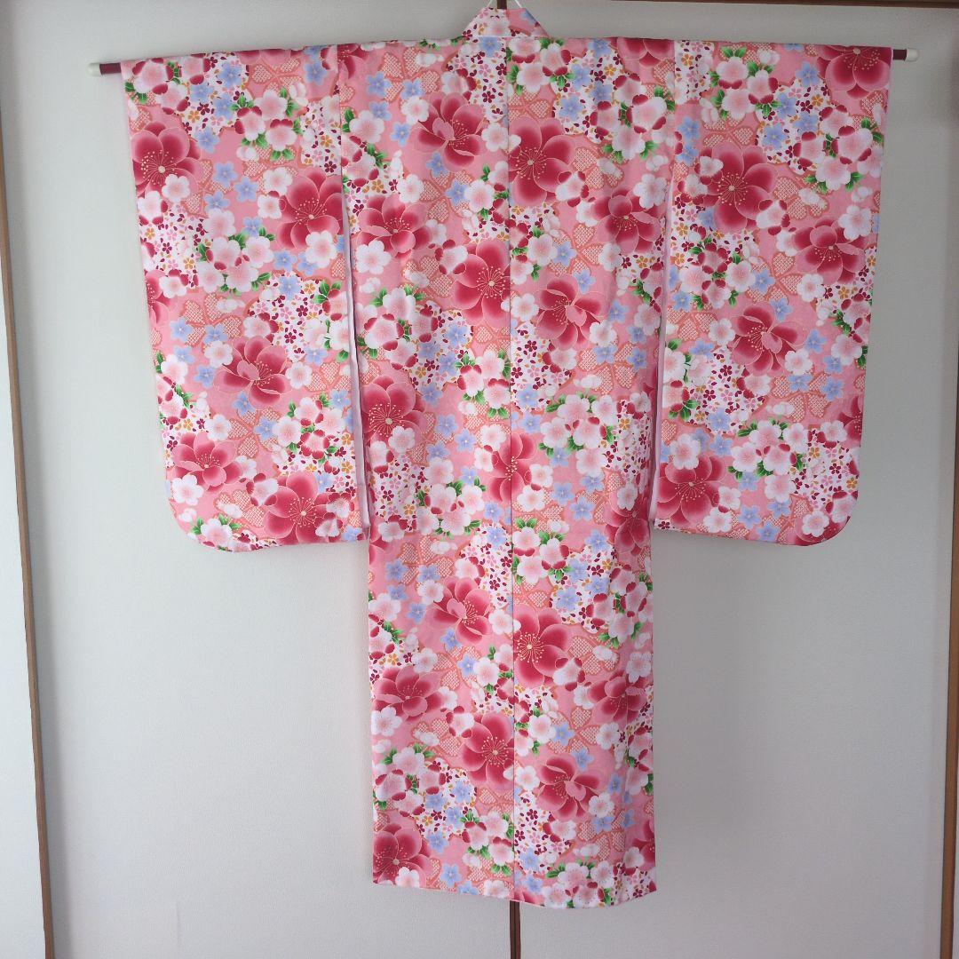 値下げしました　七五三　 着物 セット　7歳　四つ身　美品