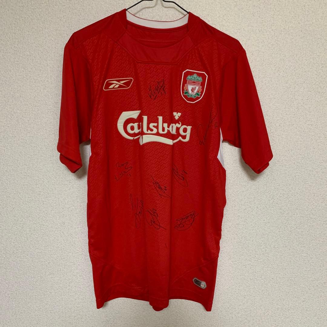 リヴァプール 公式サインボール 18-19 CL優勝メンバー