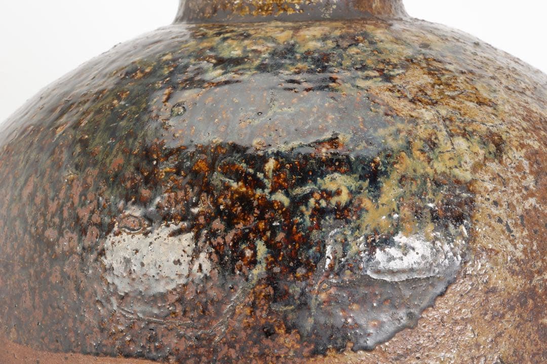 ダ*ゴ様 古陶磁 古丹波 大壺 焼締 自然釉 壺 花器