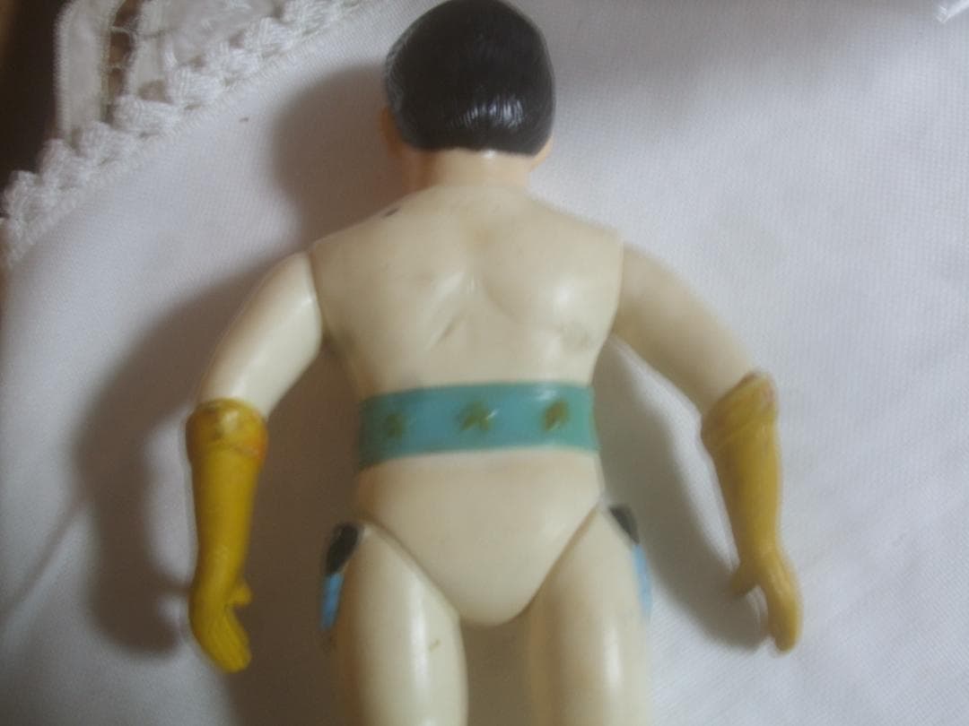 当時物★月光仮面 ソフビ★宣弘社・バンダイ