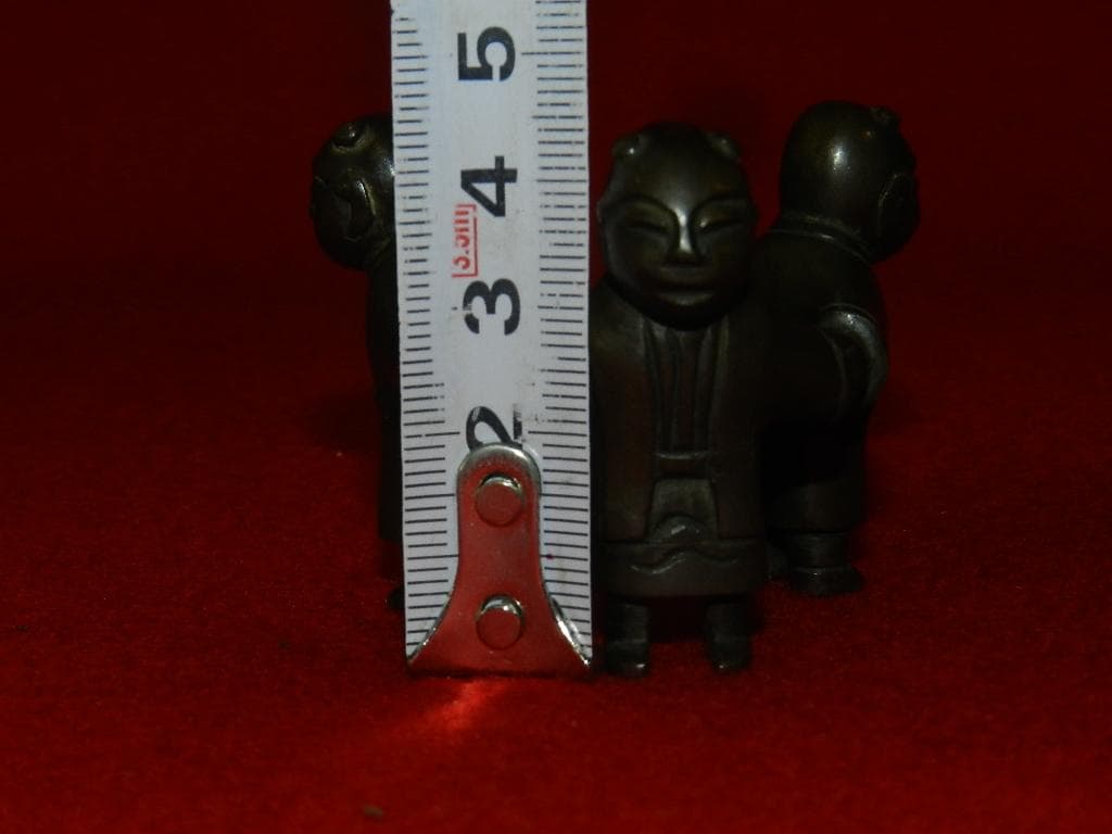 ME5 千家上職人 中川浄益 共箱 蓋置 2点 金物師 お安くいたしました