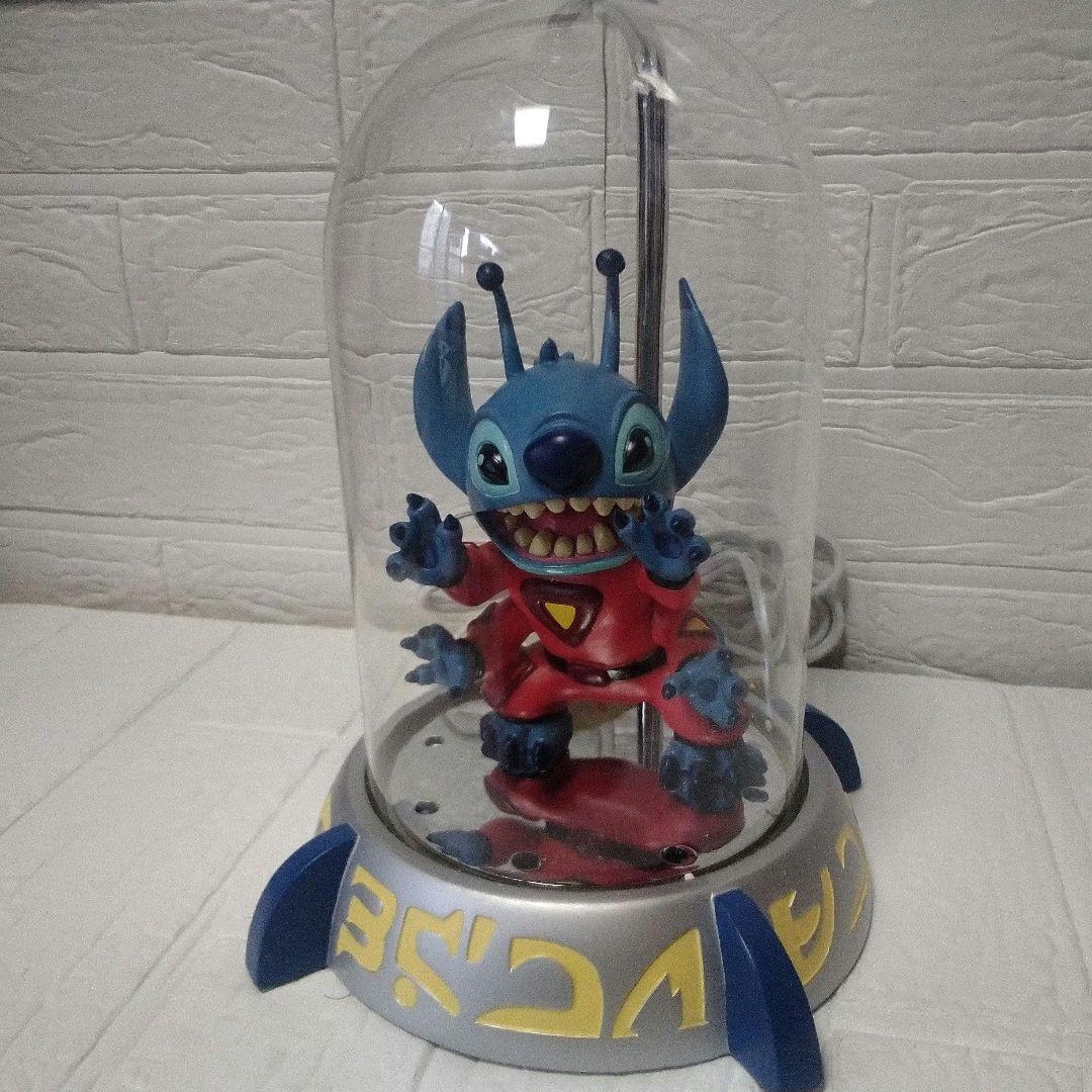 レア入手困難　アメリカ購入　スティッチ　BIG　オブジェ　ランプ　インテリア