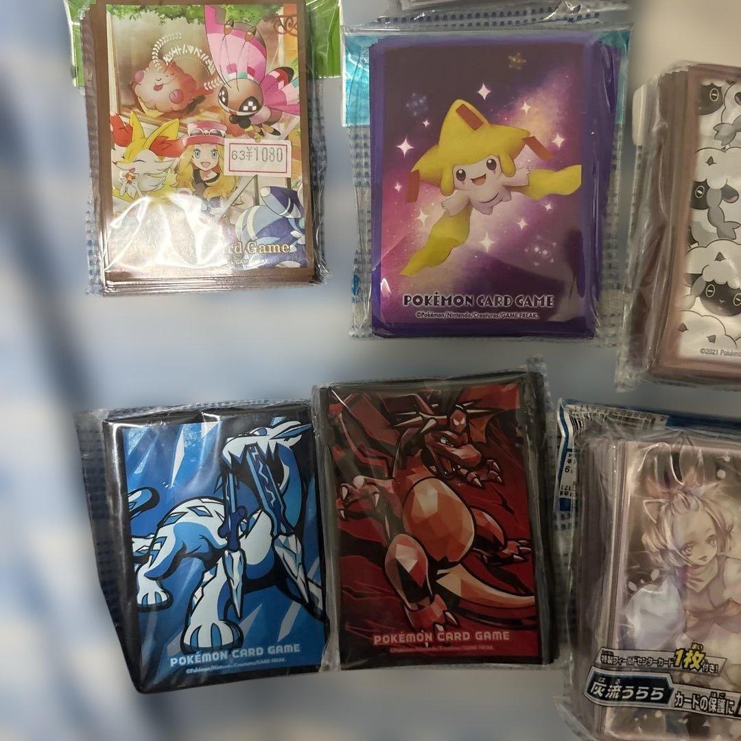 ポケモン、遊戯王スリーブ、デッキケースまとめ売り