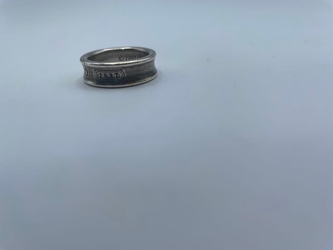 TIFFANY ティファニー ナローリング 指輪 シルバー925 14号