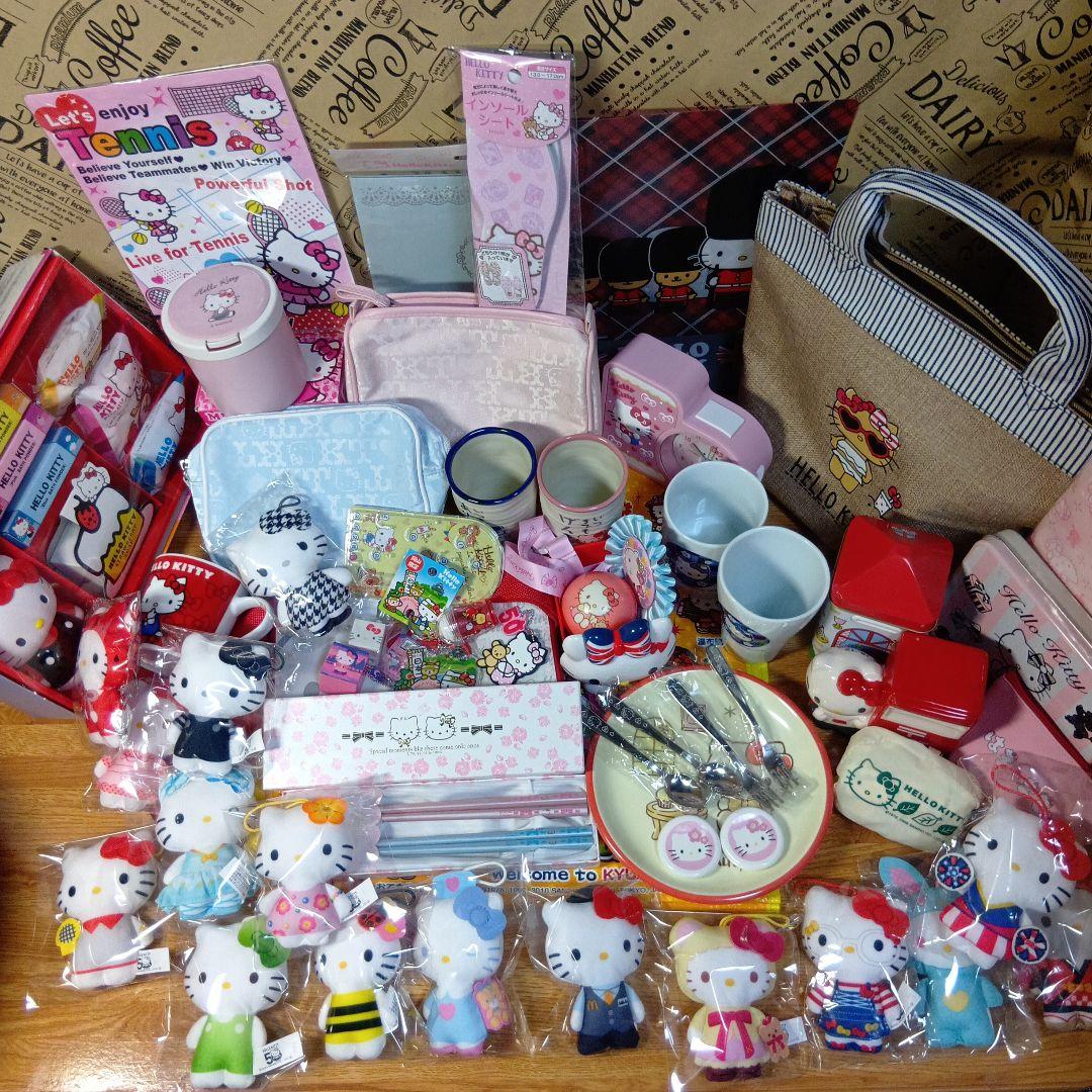 ハローキティ日用雑貨まとめ売り約50点セット キャラクターグッズ