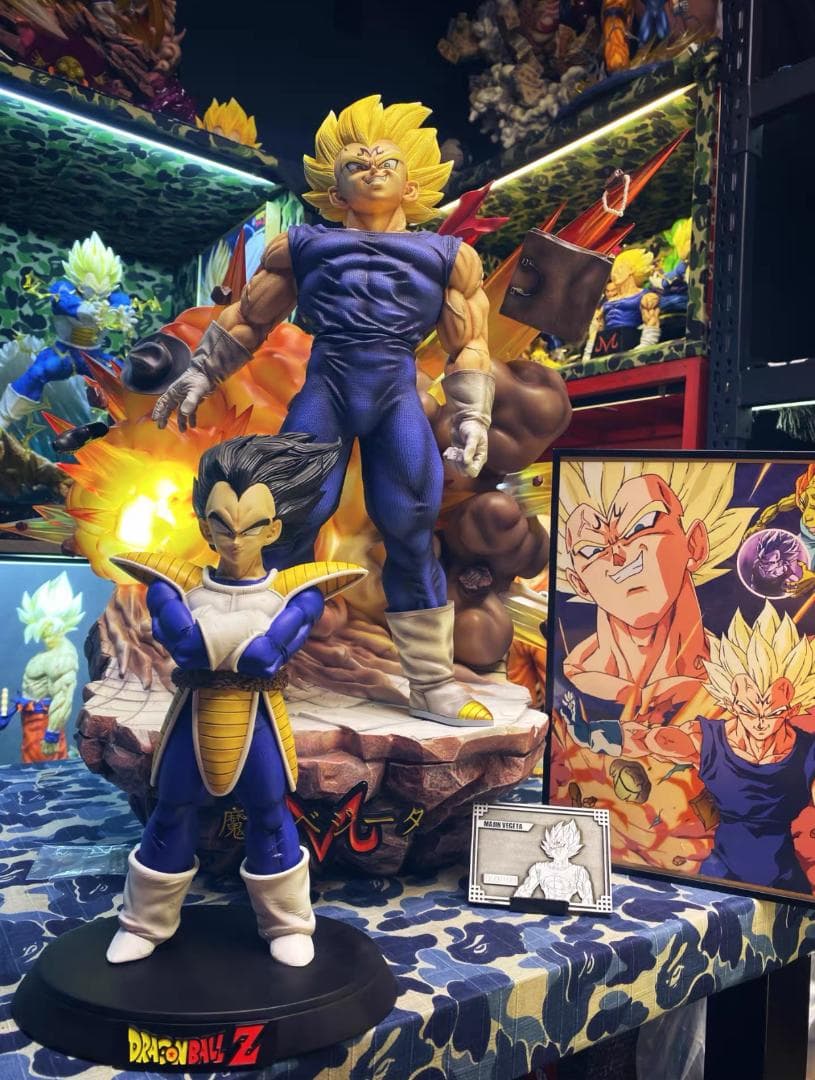 ドラゴンボール ベジータ 彫刻フィギュア ガレージキット 1/4