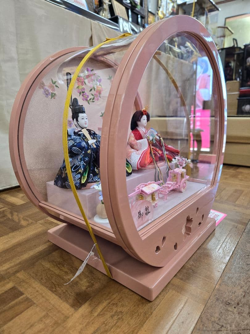 【展示品限り】雛人形　ケース飾り　※閉店セール　K12