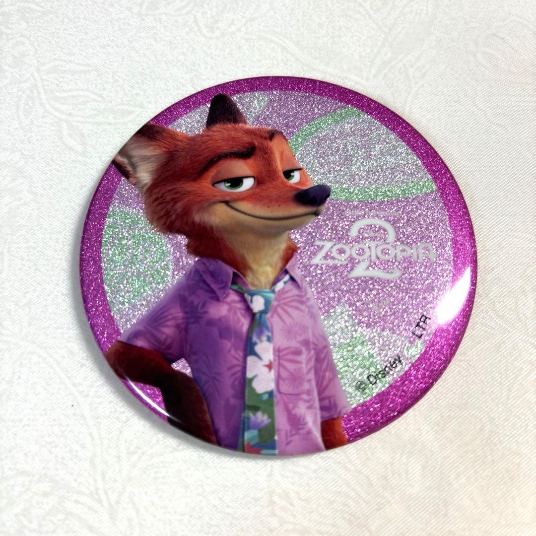 ズートピア2 OH MY CAFE ビッグホロ缶バッジ ニック - メルカリ