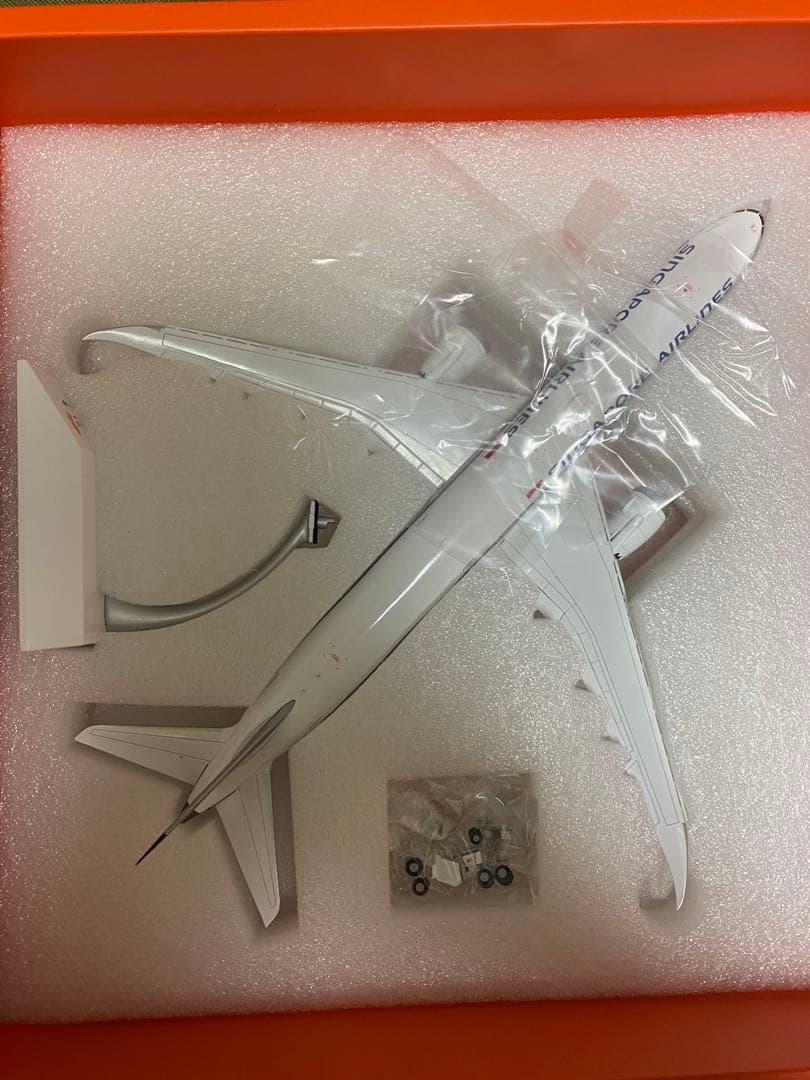 シンガポール航空 ボーイング787-10 フラップダウン仕様