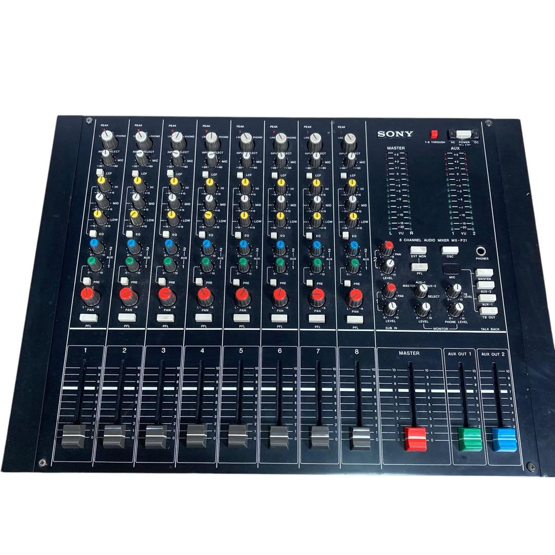 SONY mx p21 アナログミキサー　動作品