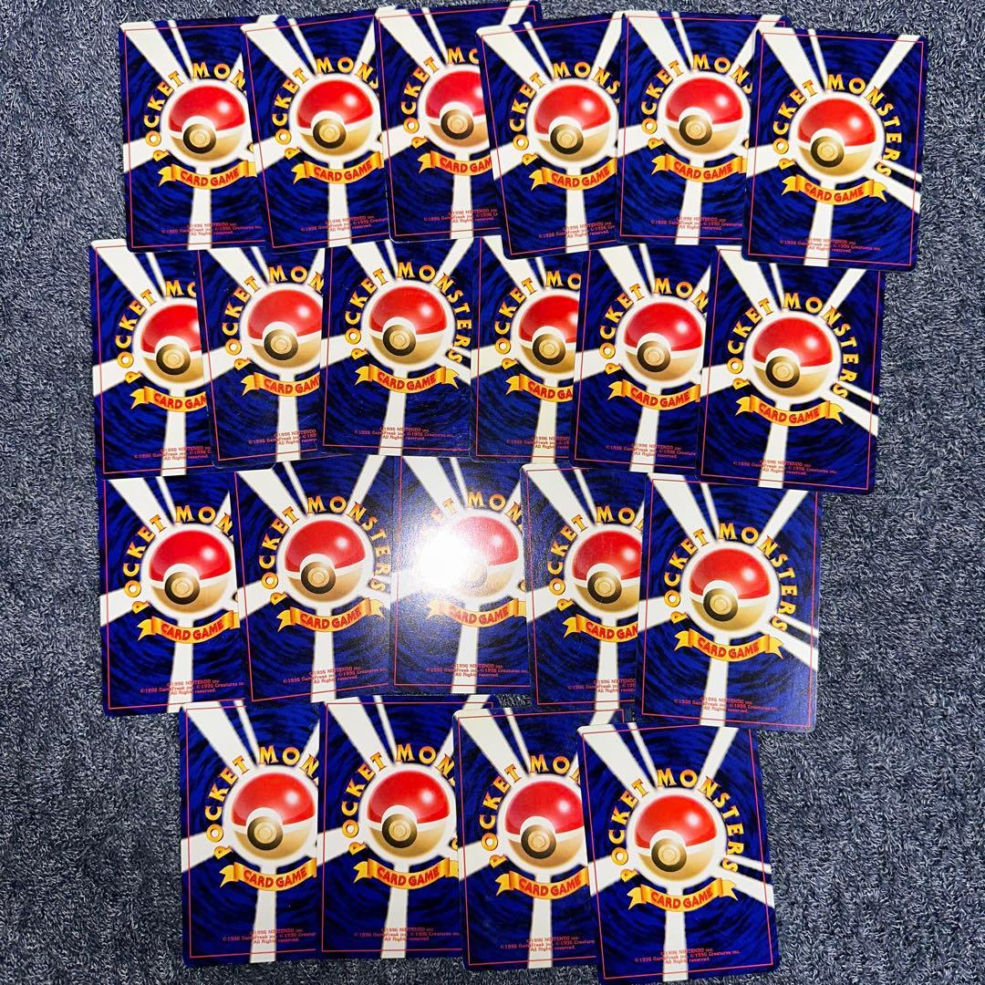 ポケモンカード旧裏 アンノーンまとめ売り21枚セット 良品多