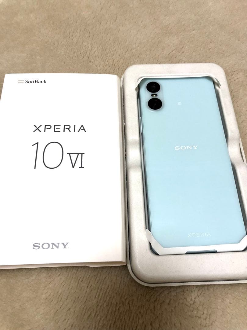 Sony Xperia 10 VI 水色 本体