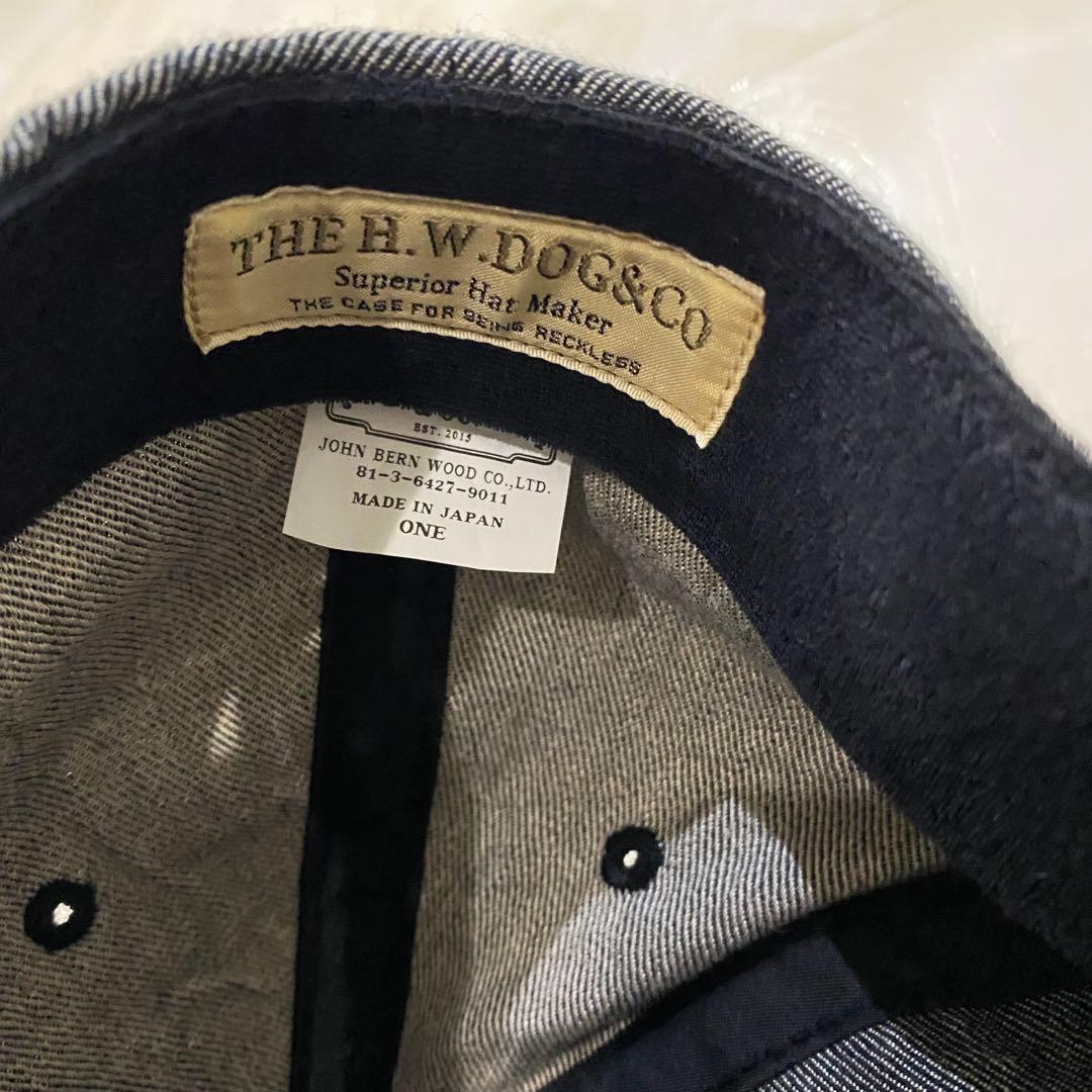 帽子 THE H.W.DOG & Co.D SKATE CAP BLACK